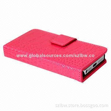 Litchi Texture Horizontal Flip Leather Case with Card Slots & Holder for iPhone 6